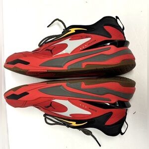 Size 13 PUMA RS-Fast Flames  Red - 389532-01 Run Walk Casual Shoes